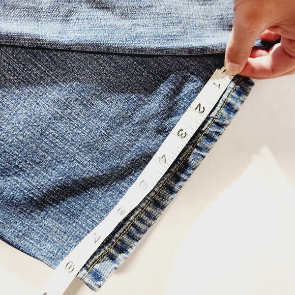 Ralph Lauren Jeans Womens Sz 6 Straight Leg Cropped Saturday Blue Denim Capri - Picture 10 of 13